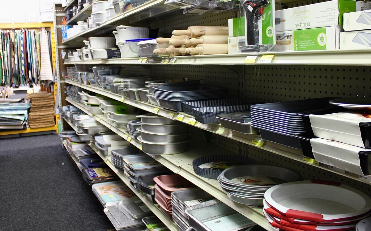 Housewares department